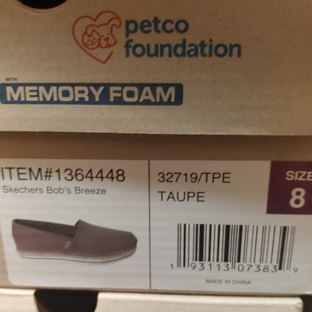SKECHERS Women Bobs Espadrille Wedges--Taupe - Picture 8 of 8